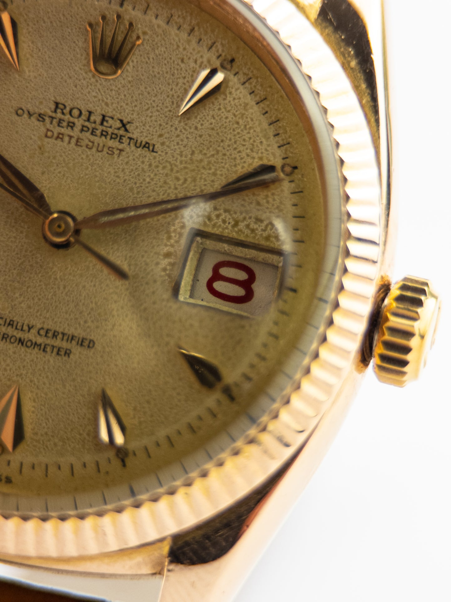 Rolex Datejust 6305 Rose Gold