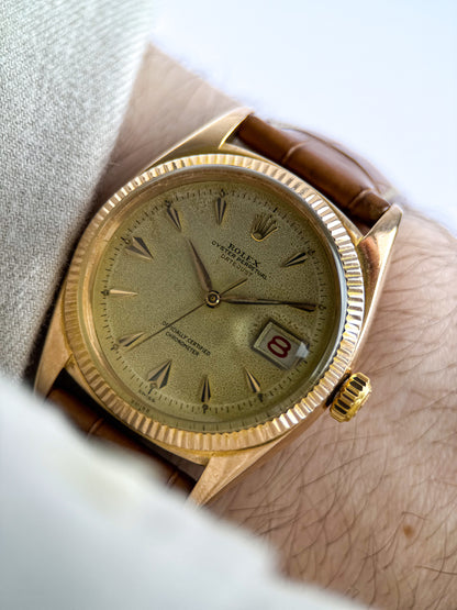 Rolex Datejust 6305 Rose Gold