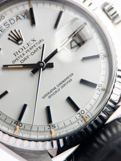 Rolex Day-Date 1803 Pie-Pan Silver Dial