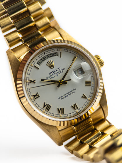 Rolex Day-Date 18038 Roman Numerals