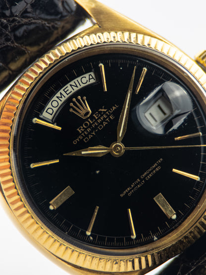 Rolex Day-Date 6611 Black Glossy Dial