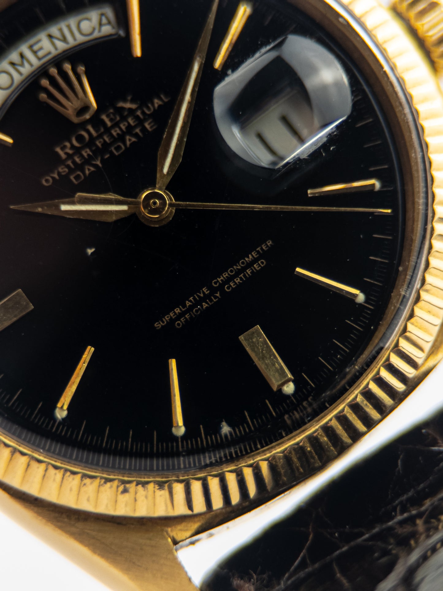 Rolex Day-Date 6611 Black Glossy Dial