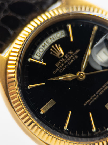 Rolex Day-Date 6611 Black Glossy Dial