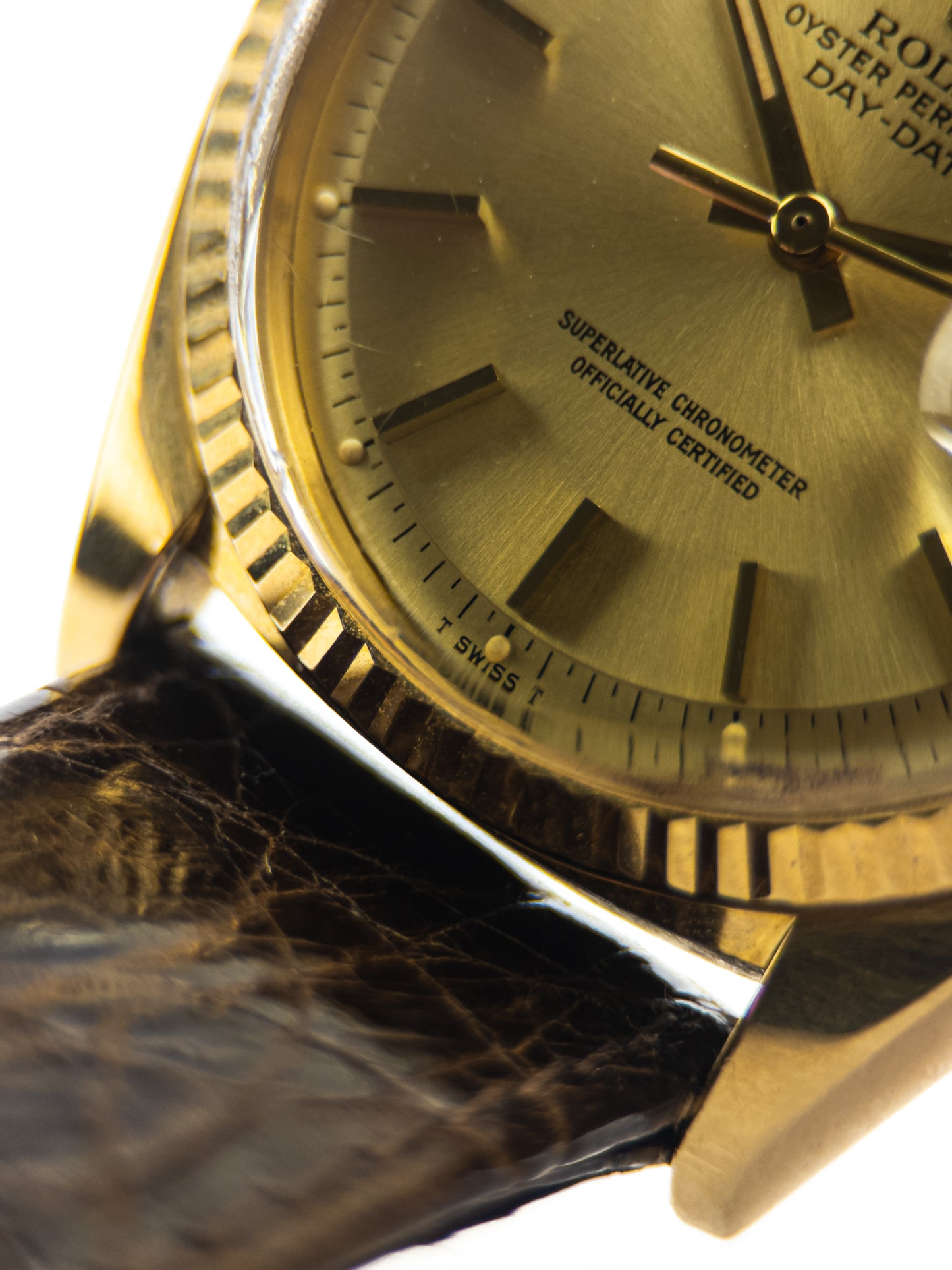 Rolex Day-Date 1803 Pie-Pan Golden Dial